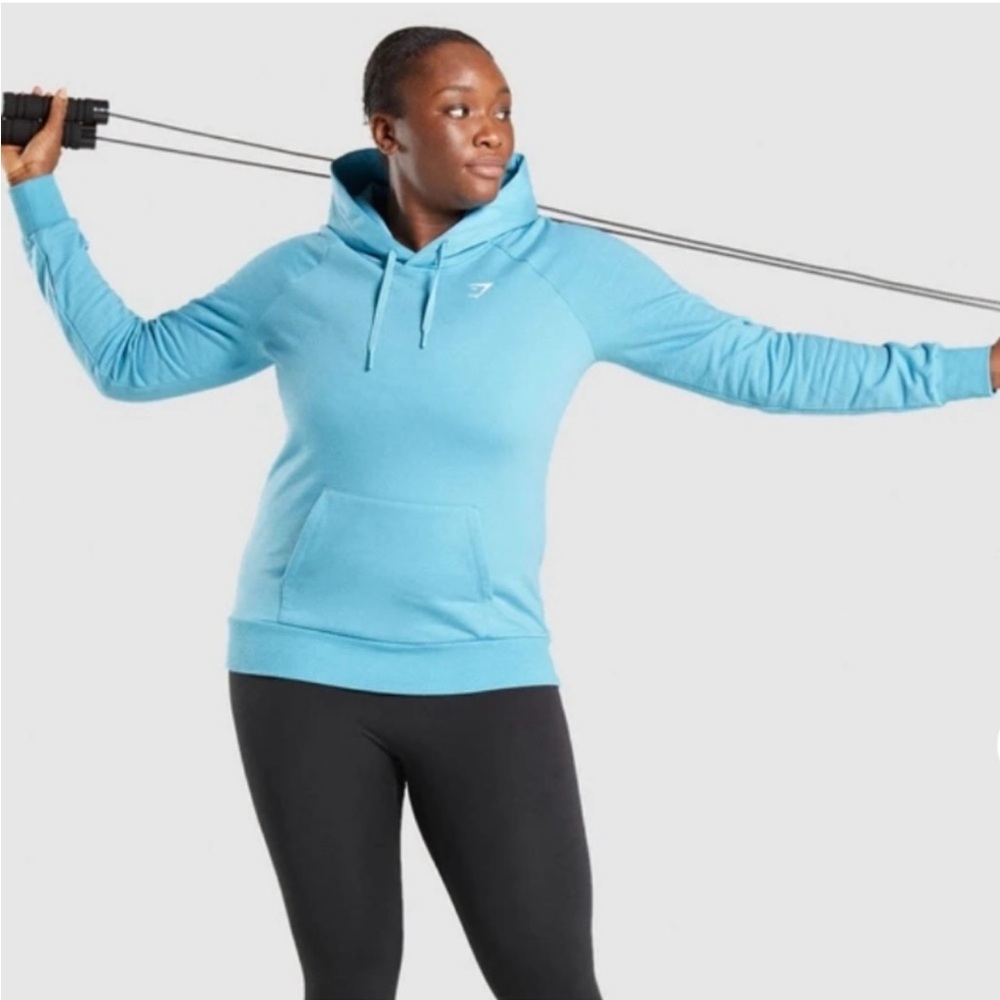 Gymshark Blue Hoodie - Picture 2 of 4